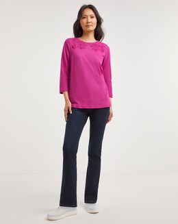 Julipa Slim Fit Mid Rise Jean