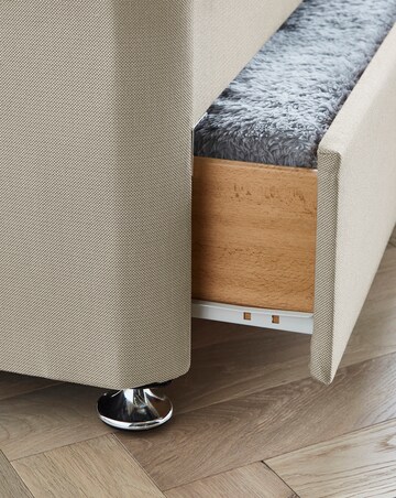 Silentnight 1000 Pocket Pillowtop Memory Divan Set with 2 Drawers