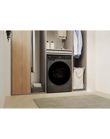 Haier HWD100BP16357GUK 10/6kg Washer Dryer Graphite