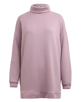 Anthology Elderberry High Neck Zip Side Sweatshirt