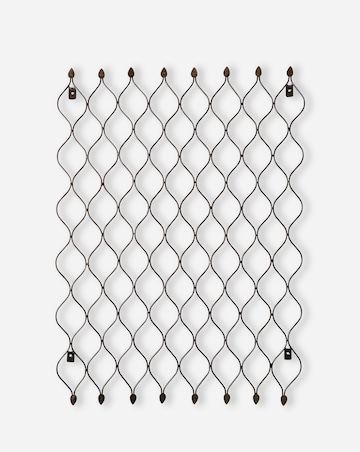 Ivyline Outdoor Honeycomb Trellis Zinc H84cm W62cm