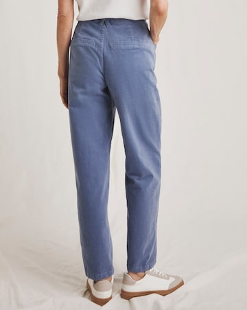 Julipa Pure Cotton Tapered Cord Trouser