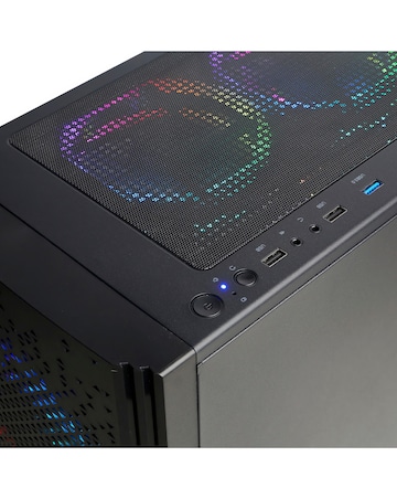 CyberPowerPC Blaze Gaming PC - AMD Ryzen 5 5500 RTX 5060 16GB RAM 1TB NVMe SSD