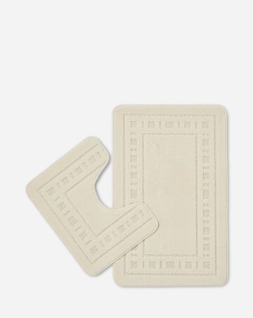 Catherine Lansfield Armoni Bath and Pedestal Mat Set