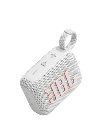 JBL GO 4 Compact Portable Speaker - White