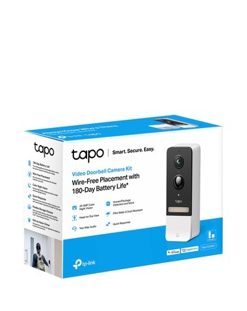 TP-Link Tapo Smart Video Doorbell Camera Kit