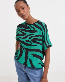 Boxy Short Sleeve Top