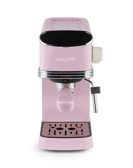 Salter Retro Pink Espresso Machine