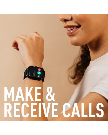 Reflex Active Series 23 Calling Smart Watch - Black