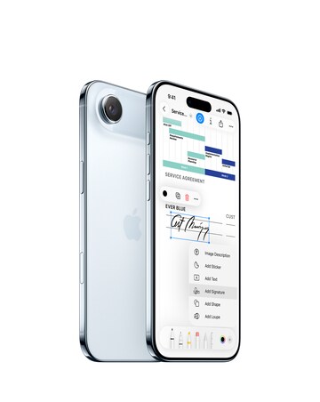 Apple iPhone 17 Air 256GB - Sky Blue