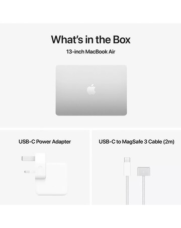 Apple MacBook Air (M4, 2025) 13in 10-Core CPU 8-Core GPU 16GB 256GB - Silver