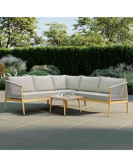 Charles Bentley Rope Weave Corner Set