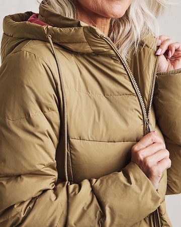 Julipa Olive Padded Down Coat