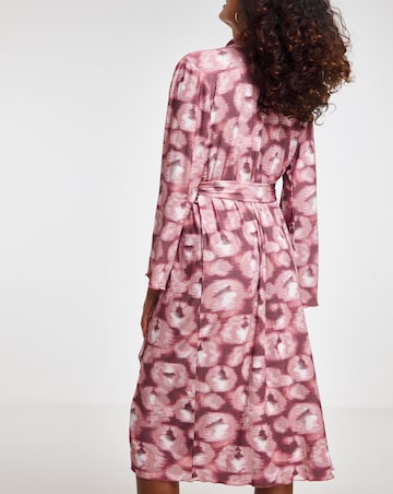Plisse Kimono Dressing Gown