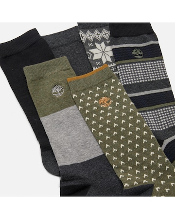 Timberland Socks 6 Pack - Multi
