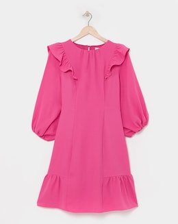 Joanna Hope Frill Shoulder Dress