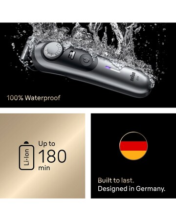 Braun - Beard Trimmer S9 +12 Barbering Tools