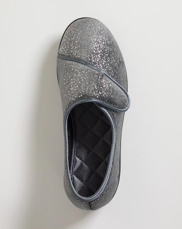 Jhulianna Touch and Close Slipper - Wide Fit (E)