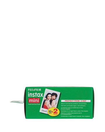 Fujifilm Instax Mini Instant Photo Film - White Frame Border, 20 Shot Pack