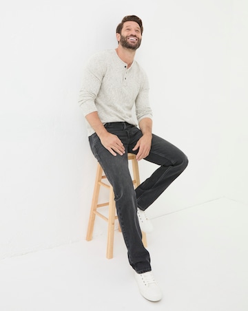 FatFace Washed Denim Jean - Black
