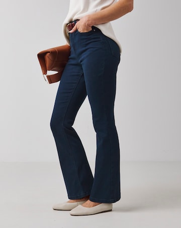 Indigo High Waist Super Soft Bootcut Jean