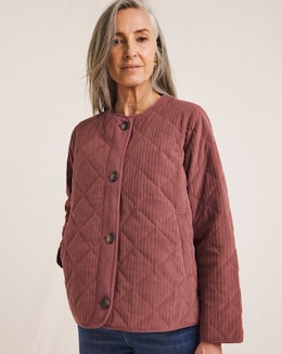 Julipa Cord Quilted Jacket