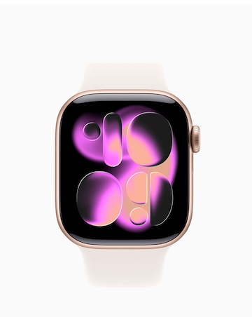 Apple Watch Series 11 GPS 46mm - Light Blush Sport Band - M/L