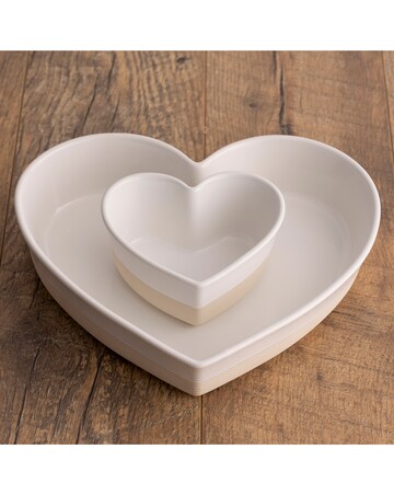 Mason Cash Rustic Charm Set of 3 Bakers 28cm & 24cm