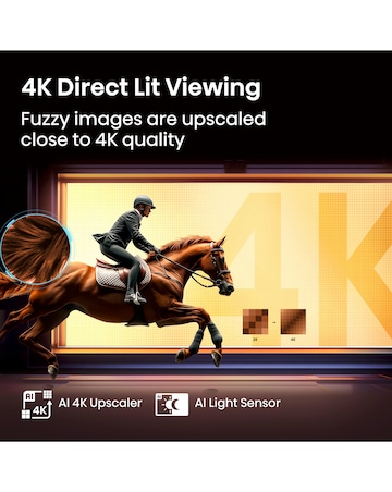 Hisense 43A6QTUK 43in 4K Ultra HD HDR LED Smart TV