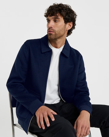 Folio Wool Smart Bomber Harrington