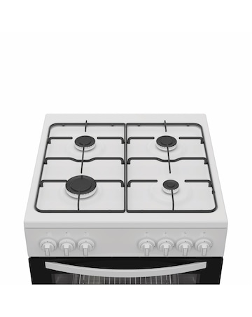 Indesit I6G3PMW/UK 60cm Gas Single Cooker - White + Installation