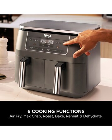 Ninja 6-in-1 Dual Zone Air Fryer 7.6L DZ300UK