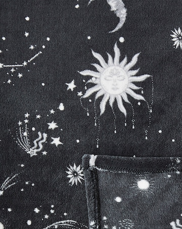 Moons & Stars Fleece Throw
