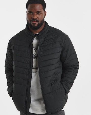 Jack & Jones State Packable Puffer Coat - Black