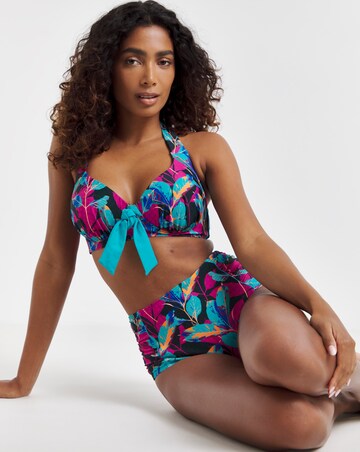 Joe Browns Floral Print Non Wired Bikini Top