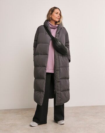Anthology Elderberry High Neck Zip Side Sweatshirt
