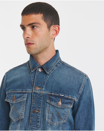 Wrangler Classic Denim Jacket - Mid Stone