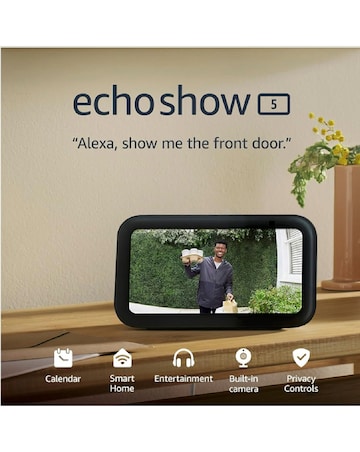 Amazon Echo Show 5 (3rd Gen) Smart Display with Alexa - Black