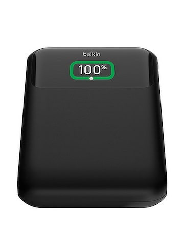 Belkin BoostCharge 65w 20,000 mAh Laptop Powerbank with Digital Display - Black
