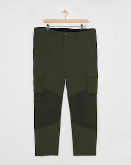 Snowdonia Khaki Panel Detail Walking Trouser