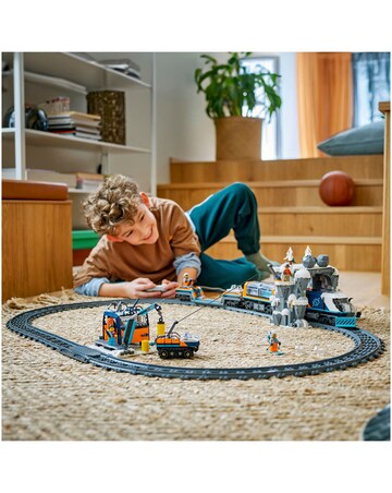 LEGO City Explorers' Arctic Polar Express Train Set for Fans of STEM Toys 60470