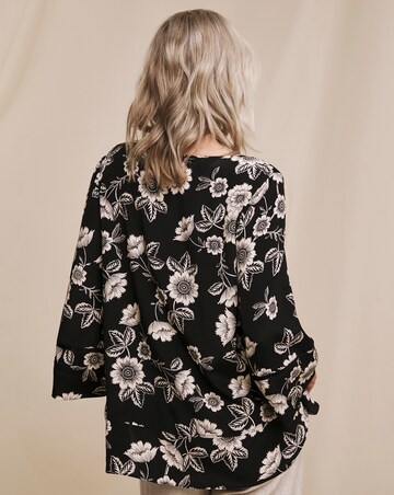 Julipa Tie Neck Blouse
