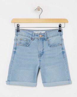 24/7 Light Blue Mid Short