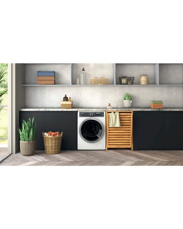 Hotpoint H799GPOWERUK, 9kg, 1400rpm Washing Machine - White + Installation