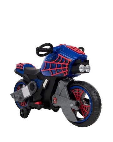 Huffy Marvel Comics Spider-man Motorcycle Electric Children's Ride-on