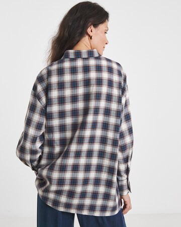 Oversized Check Shirt