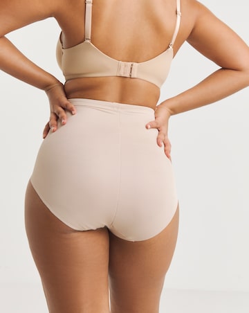 Naomi&Nicole Unbelievable Comfort Firm Control Waistline Brief Beige