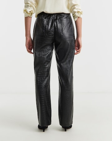 PU Croc Trouser