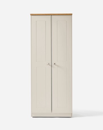 Brooke Ready Assembled 2 Door Wardrobe