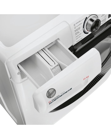 Hoover H-WASH 350 H3WPS4146TAMB-80, 14kg, Washing Machine - White
